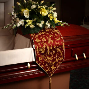 Decorative Casket Drapes