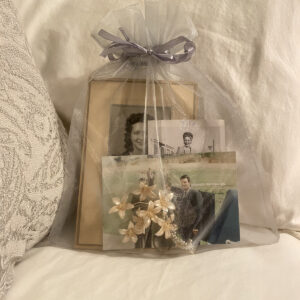 Silver Organza Keepsack